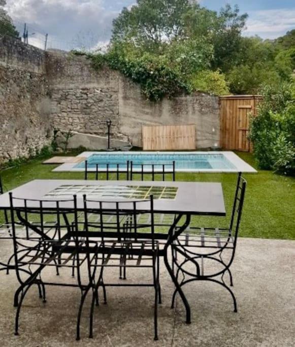 Jardin De La Garrigue - Maison 160M2 - Piscine Aragon Exteriör bild